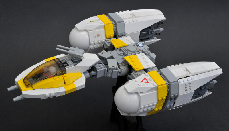 Illustration for article titled Redesigning Star Wars' Coolest Vehicles (Using LEGO)
